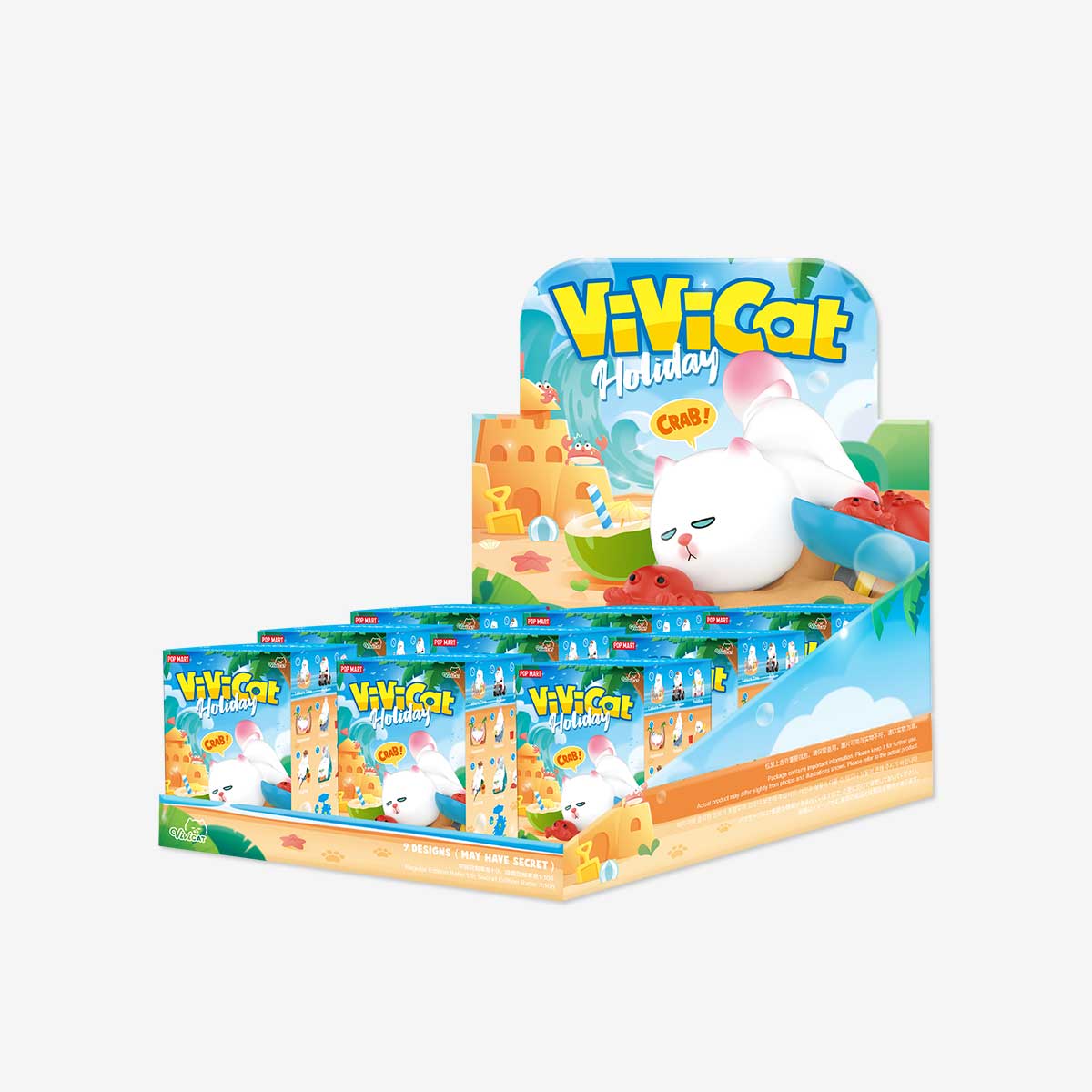 POP MART ViViCat Holiday Series [1 Blind Box] - Fugitive Toys