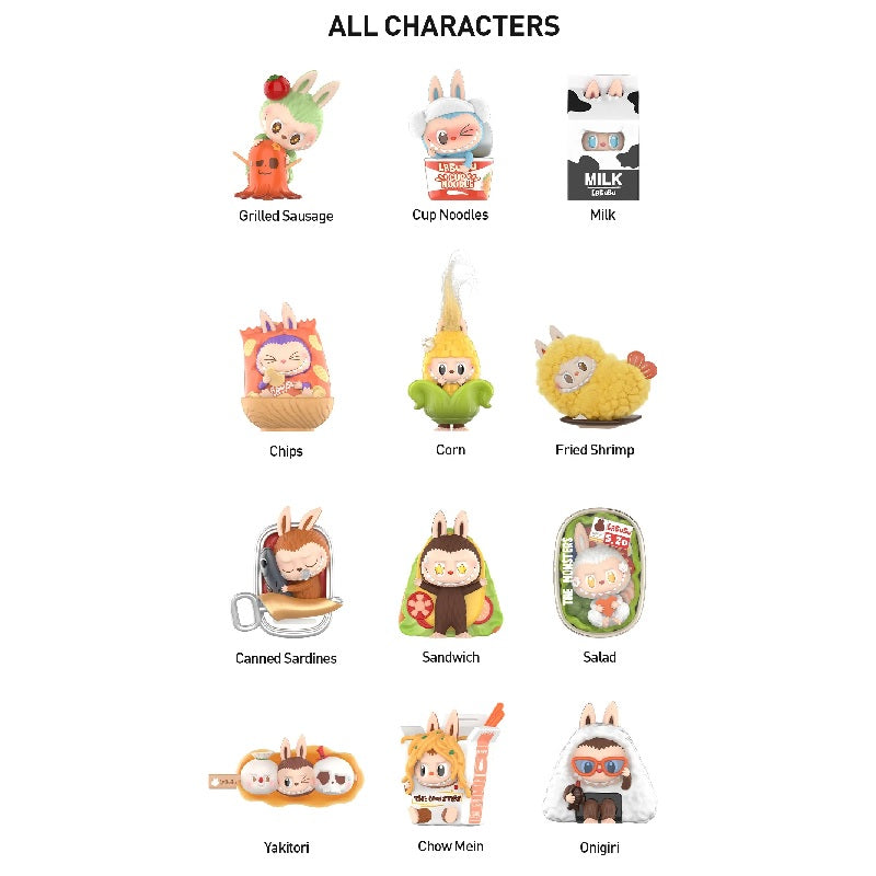 Canned Sasdines Wacky Mart labubu 3点セット Labubu The Monsters Wacky Mart Series Figures Blindbox