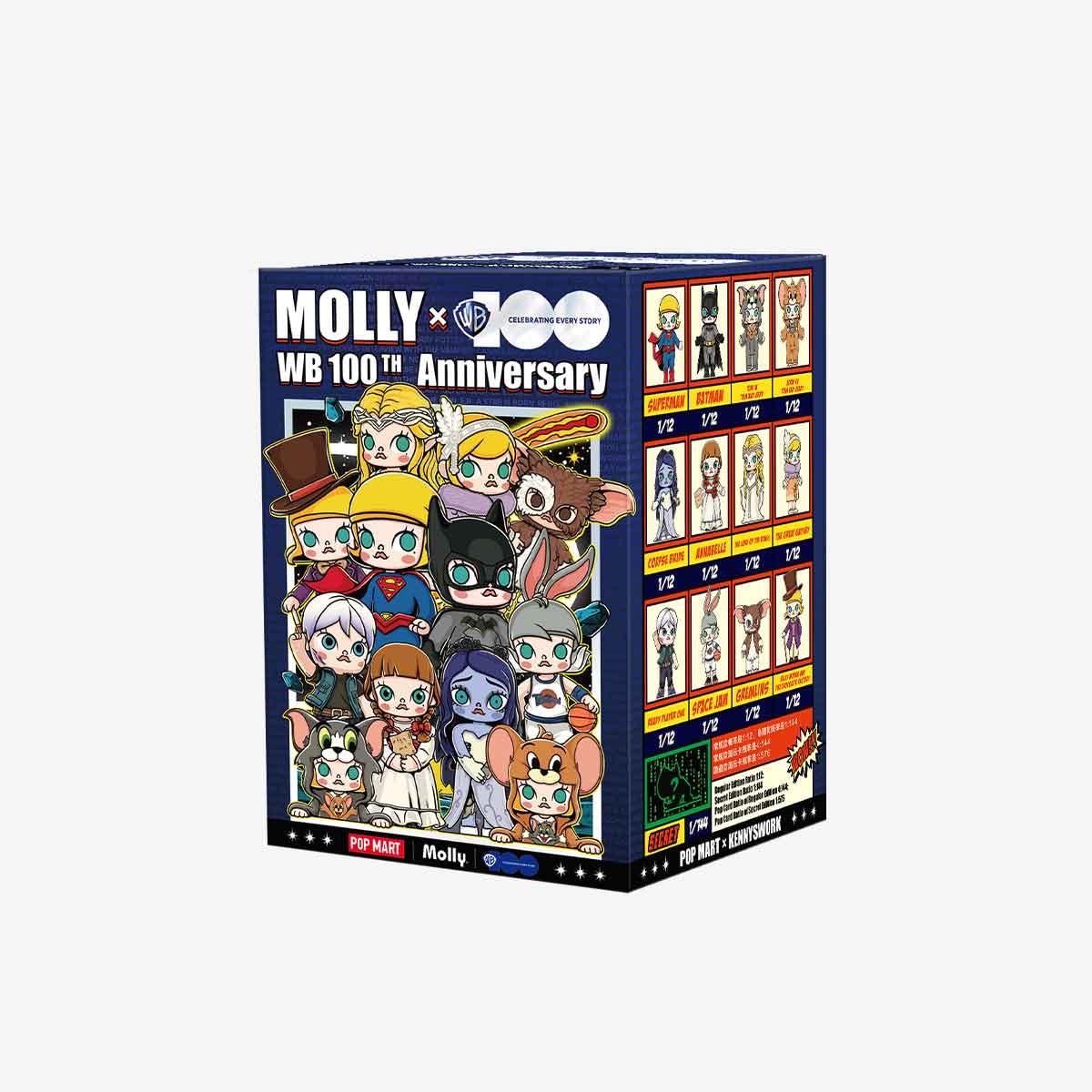POP MART MOLLY × Warner Bros 100th Anniversary Series Figures [1 Blind Box] - Fugitive Toys