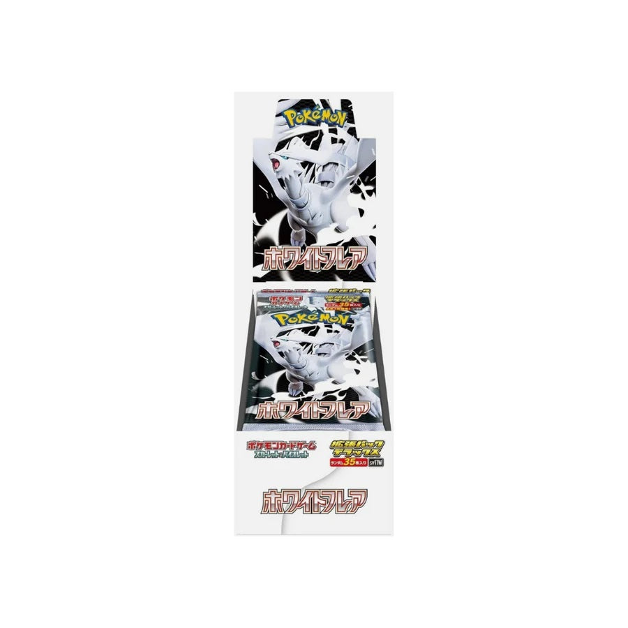 Pokemon TCG Scarlet & Violet White Flare SV11W DELUXE (Japanese) Booster Box - Fugitive Toys