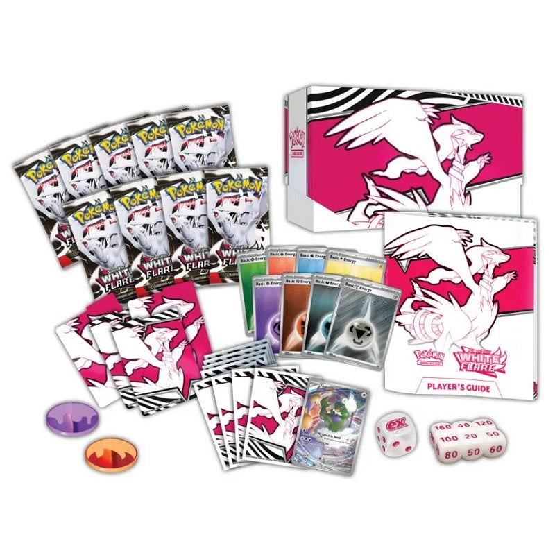 Pokemon TCG Scarlet & Violet White Flare Elite Trainer Box - Fugitive Toys