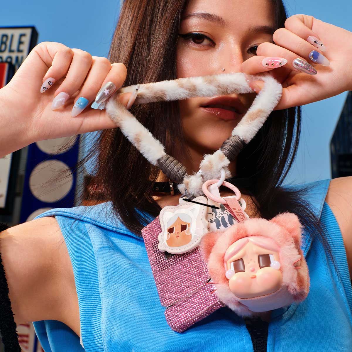 POP MART CRYBABY Wild but Cutie Series - Vinyl Plush Pendant [1 Blind Box] - Fugitive Toys