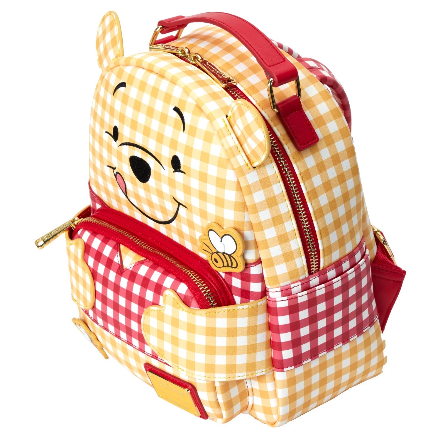 Loungefly x Disney Winnie the Pooh Gingham Cosplay Mini Backpack - Fugitive Toys