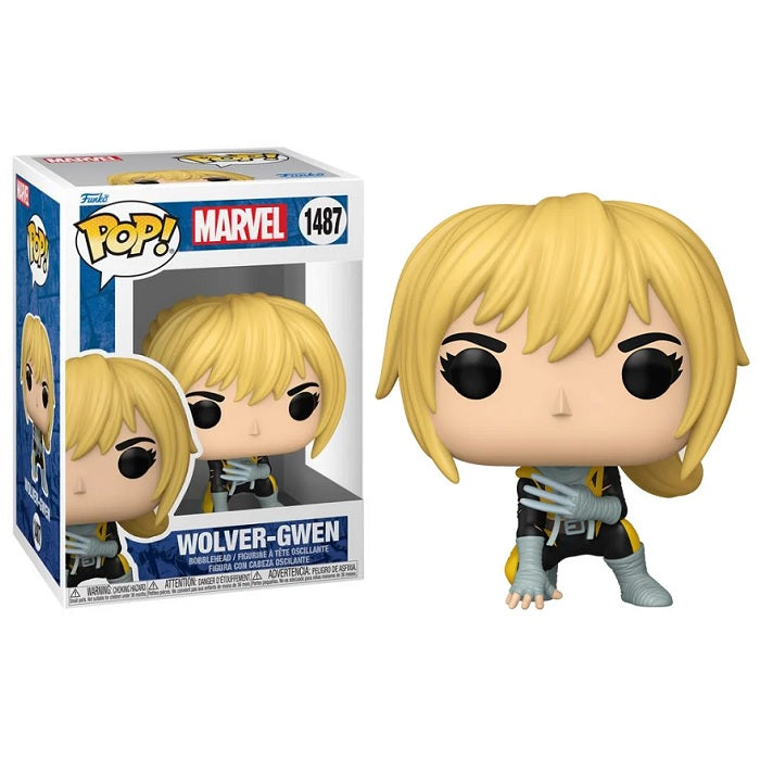 Marvel Spider-Gwen: Gwen-Verse Pop! Vinyl Figure Wolver-Gwen [1487] - Fugitive Toys