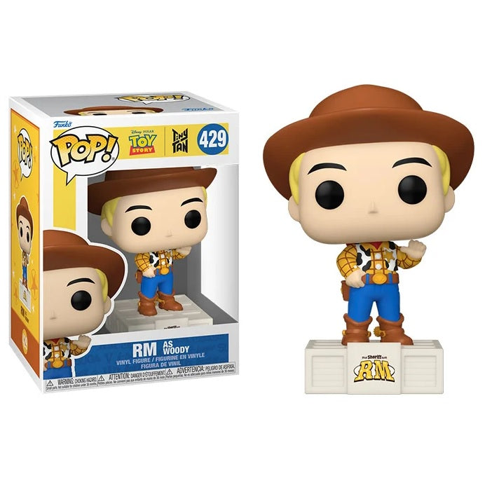 Toy Story x Tiny Tan Pop! Vinyl Figure RM as Woody [429] - Fugitive Toys