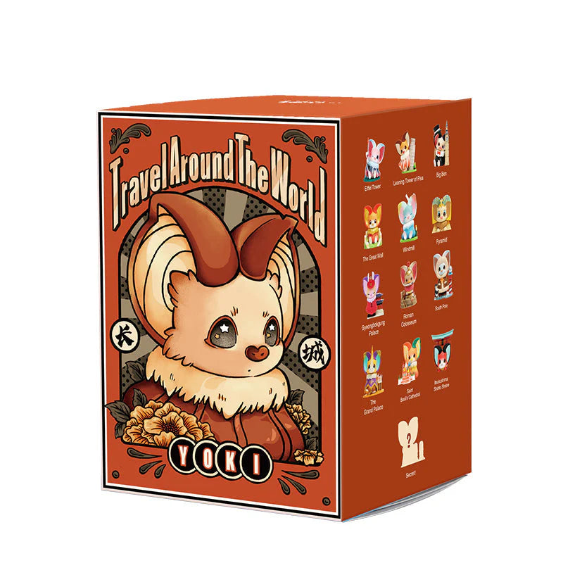 POP MART Yoki Travel Around the World Series [1 Blind Box] - Fugitive Toys
