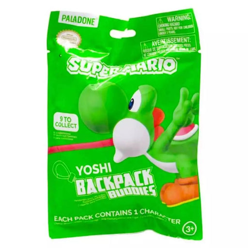 Super Mario Yoshi Backpack Buddies [1 Blind Bag] - Fugitive Toys