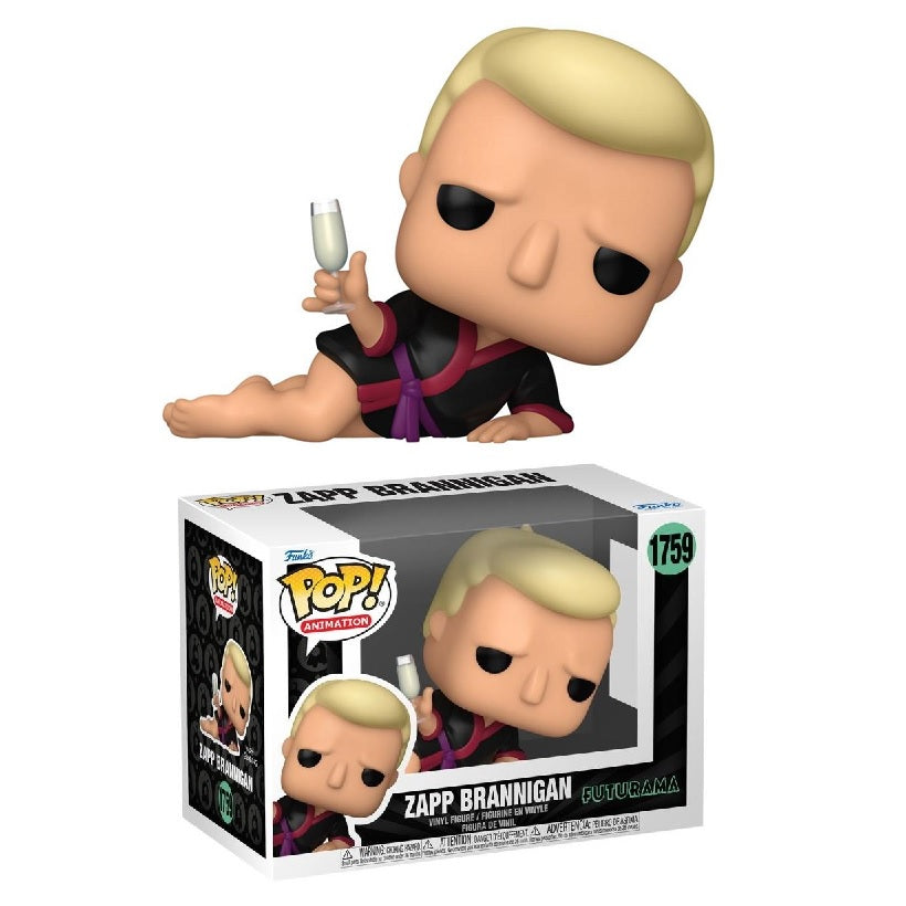 Futurama Pop! Vinyl Figure Zapp Brannigan [1759] - Fugitive Toys