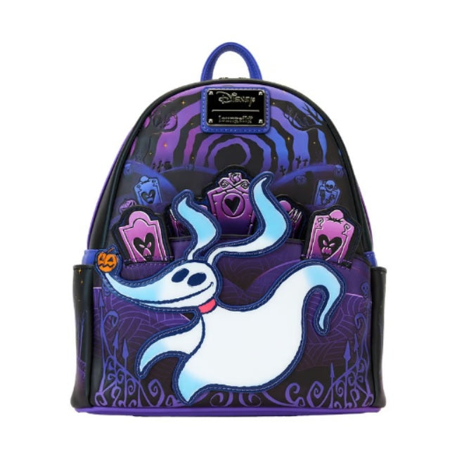 Loungefly x Disney The Nightmare Before Christmas Zero Graveyard Light Up Mini Backpack - Fugitive Toys