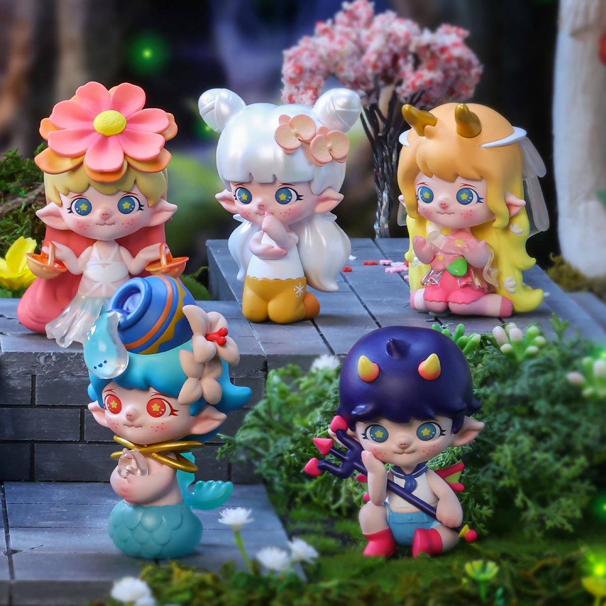 POP MART Zoe Flower Whispering Zodiac Series [1 Blind Box] - Fugitive Toys