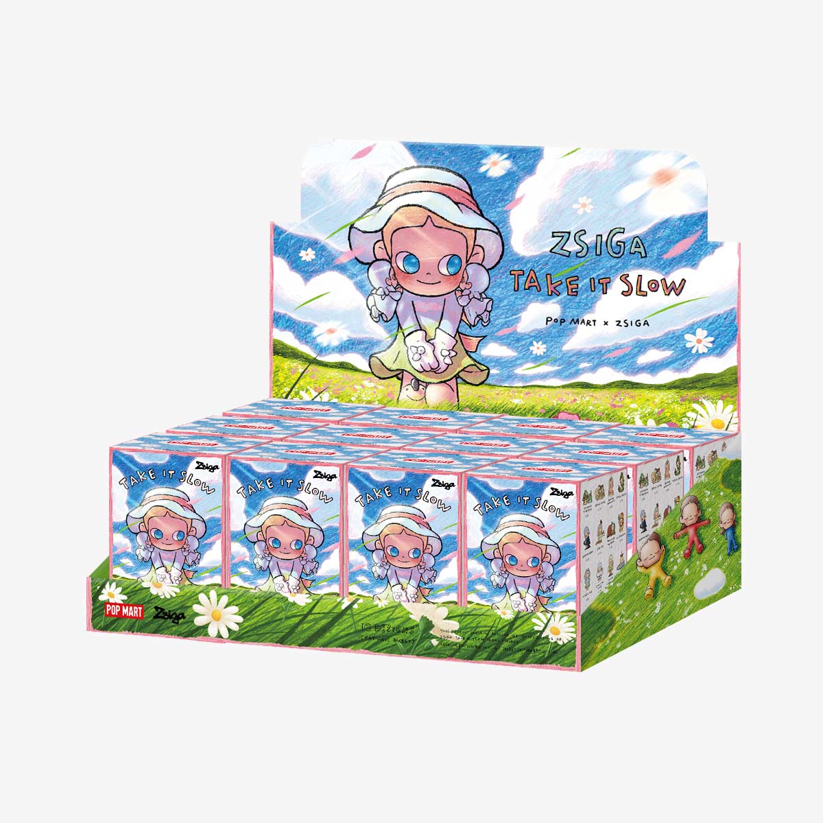 POP MART Zsiga Take It Slow Series Figures [1 Sealed Case] - Fugitive Toys