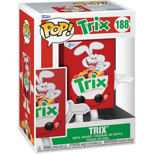 Ad Icons Pop! Vinyl Figure General Mills Trix Cereal Box [188] - Fugitive Toys