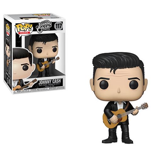 Rocks Pop! Vinyl Figure Johnny Cash [117] - Fugitive Toys