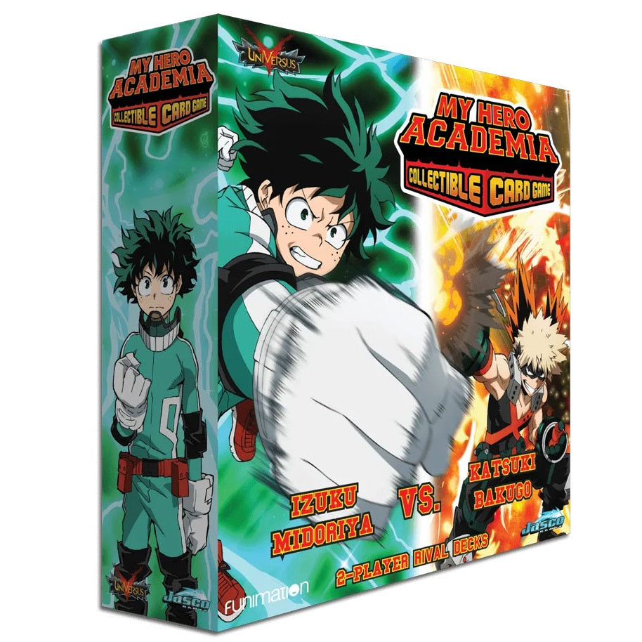My Hero Academia CCG: Izuku vs Katsuki 2-Player Rival Deck My Hero Academia CCG: Izuku vs Katsuki 2-Player Rival Deck