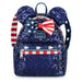Loungefly x Disney Parks Minnie Mouse Stars and Stripes Sequined Mini Backpack - Fugitive Toys