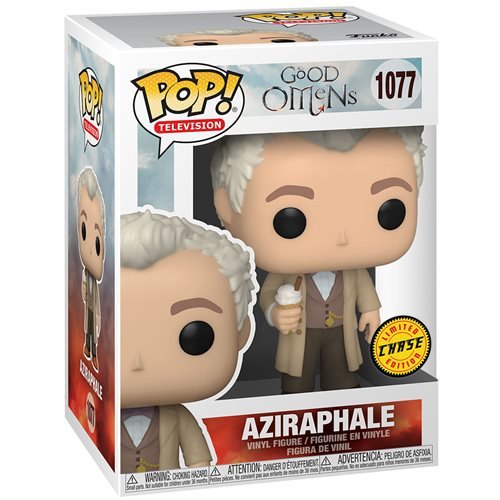 Good Omens Pop! Vinyl Figure Aziraphale with Ice Cream (Chase) [1077] - Fugitive Toys
