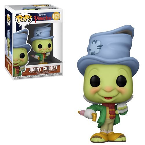Disney Pinocchio Pop! Vinyl Figure Street Jiminy Cricket [1026] - Fugitive Toys