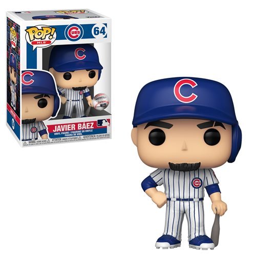 MLB Pop! Vinyl Figure Javier Baez (Home Uniform) [Chicago Cubs] [64] - Fugitive Toys
