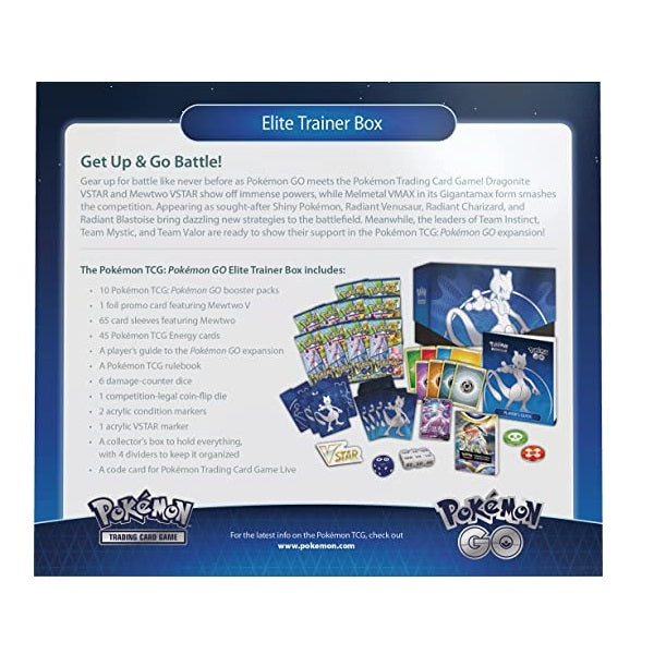 Pokemon Trading Card Game Pokemon GO Elite Trainer Box - Fugitive Toys