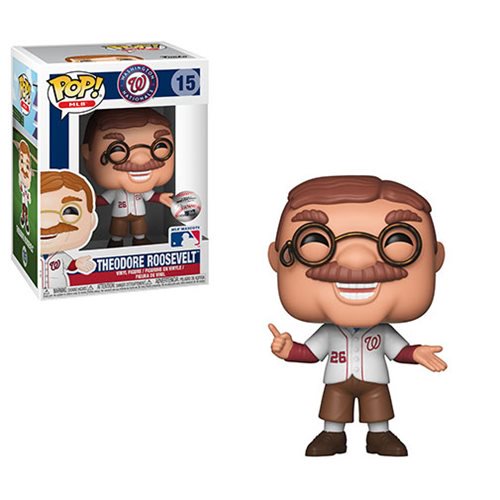 MLB Mascots Pop! Vinyl Figure Teddy Roosevelt [Washington Nationals] [15] - Fugitive Toys