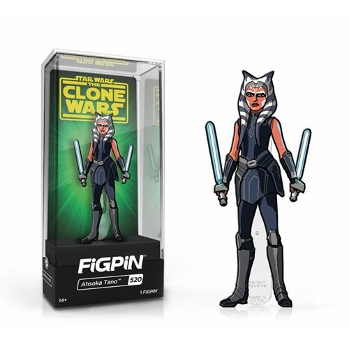 Star Wars The Clone Wars: FiGPiN Enamel Pin Ahsoka Tano [520] - Fugitive Toys