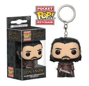 Game of Thrones Pocket Pop! Keychain Jon Snow (King in The North) - Fugitive Toys