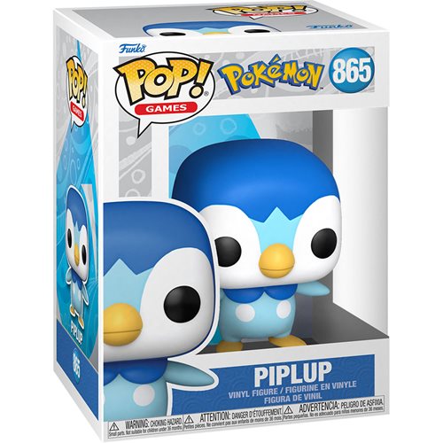 Pokemon Pop! Vinyl Figure Piplup [865] - Fugitive Toys