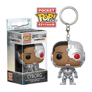 Justice League Pocket Pop! Keychain Cyborg - Fugitive Toys