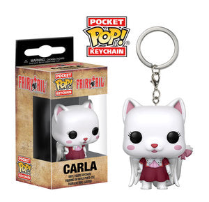 Fairy Tail Pocket Pop! Keychain Carla - Fugitive Toys