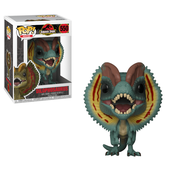 Jurassic Park Pop! Vinyl Figure Dilophosaurus [550] - Fugitive Toys