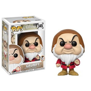 Snow White and the Seven Dwarfs Pop! Vinyl Figures Pointing Grumpy [345] - Fugitive Toys