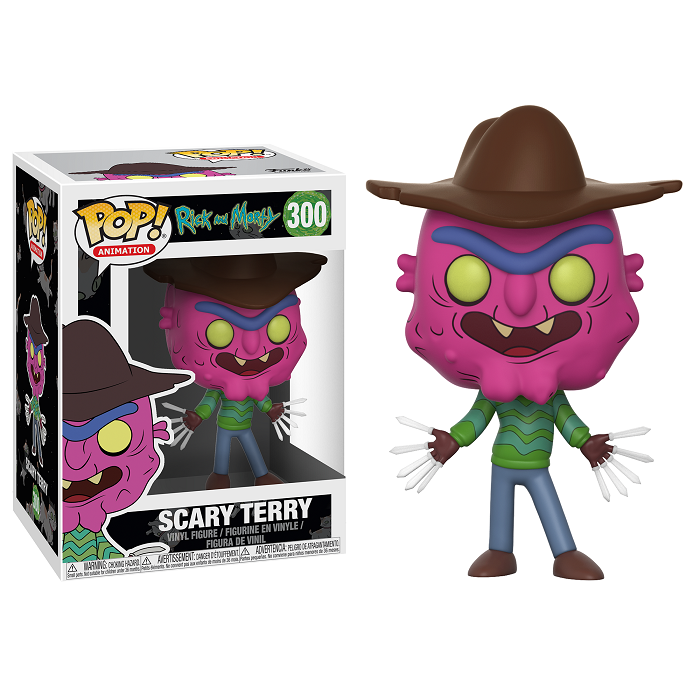 Rick and Morty Pop! Vinyl Figure Scary Terry [300] - Fugitive Toys