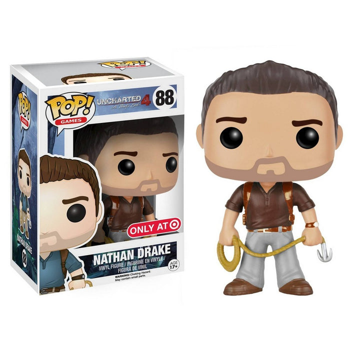 Uncharted 4 Pop! Vinyl Figure Nathan Drake (Brown Shirt) [888] - Fugitive Toys