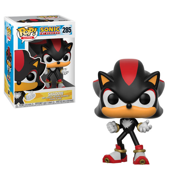 Sonic The Hedgehog Pop! Vinyl Figure Shadow [285] - Fugitive Toys