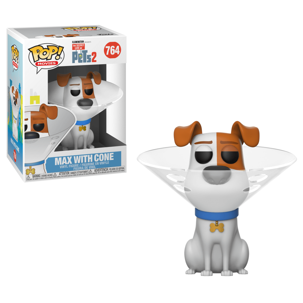 Secret Life of Pets 2 Pop! Vinyl Figure Max With Cone [764] - Fugitive Toys