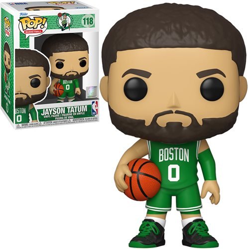 NBA Pop! Vinyl Figure Jayson Tatum Green Jersey (Celtics) [118] - Fugitive Toys