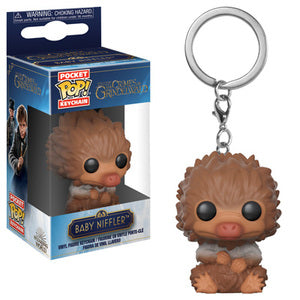 Fantastic Beasts The Crimes of Grindelwald Pocket Pop Keychain Baby Niffler Tan