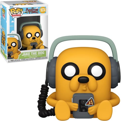 Adventure Time Pop! Vinyl Figure Jake with Player [1074] - Fugitive Toys
