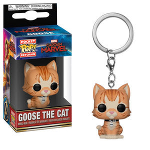 Captain Marvel Pocket Pop! Keychain Goose The Cat - Fugitive Toys