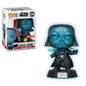 Star Wars Pop! Vinyl Figures Glow In The Dark Electrocuted Darth Vader [288] - Fugitive Toys