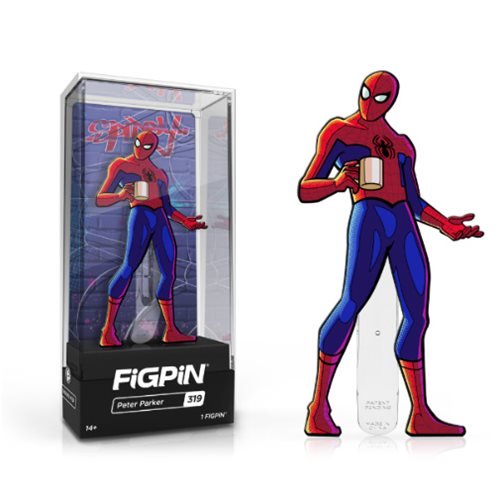 Into the Spider-Verse: FiGPiN Enamel Pin Peter Parker [319] - Fugitive Toys