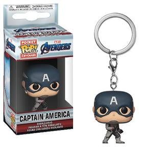 Avengers: Endgame Pocket Pop! Keychain Captain America (Quantum Realm Suit) - Fugitive Toys