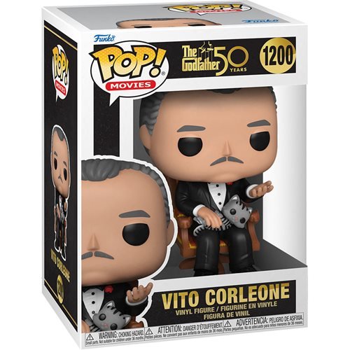 The Godfather 50th Anniversary Pop! Vinyl Figures Vito Corleone [1200] - Fugitive Toys