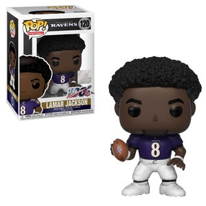 NFL Pop! Vinyl Figure Lamar Jackson [Baltimore Ravens] [120] - Fugitive Toys