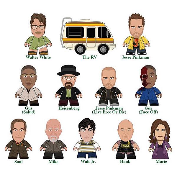 Titans Breaking Bad Heisenberg Collection: (1 blind box) - Fugitive Toys