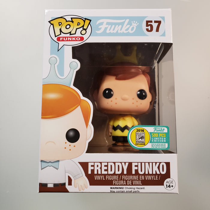 Freddy Funko Pop! Vinyl Figure Charlie Brown (LE500) [57] - Fugitive Toys