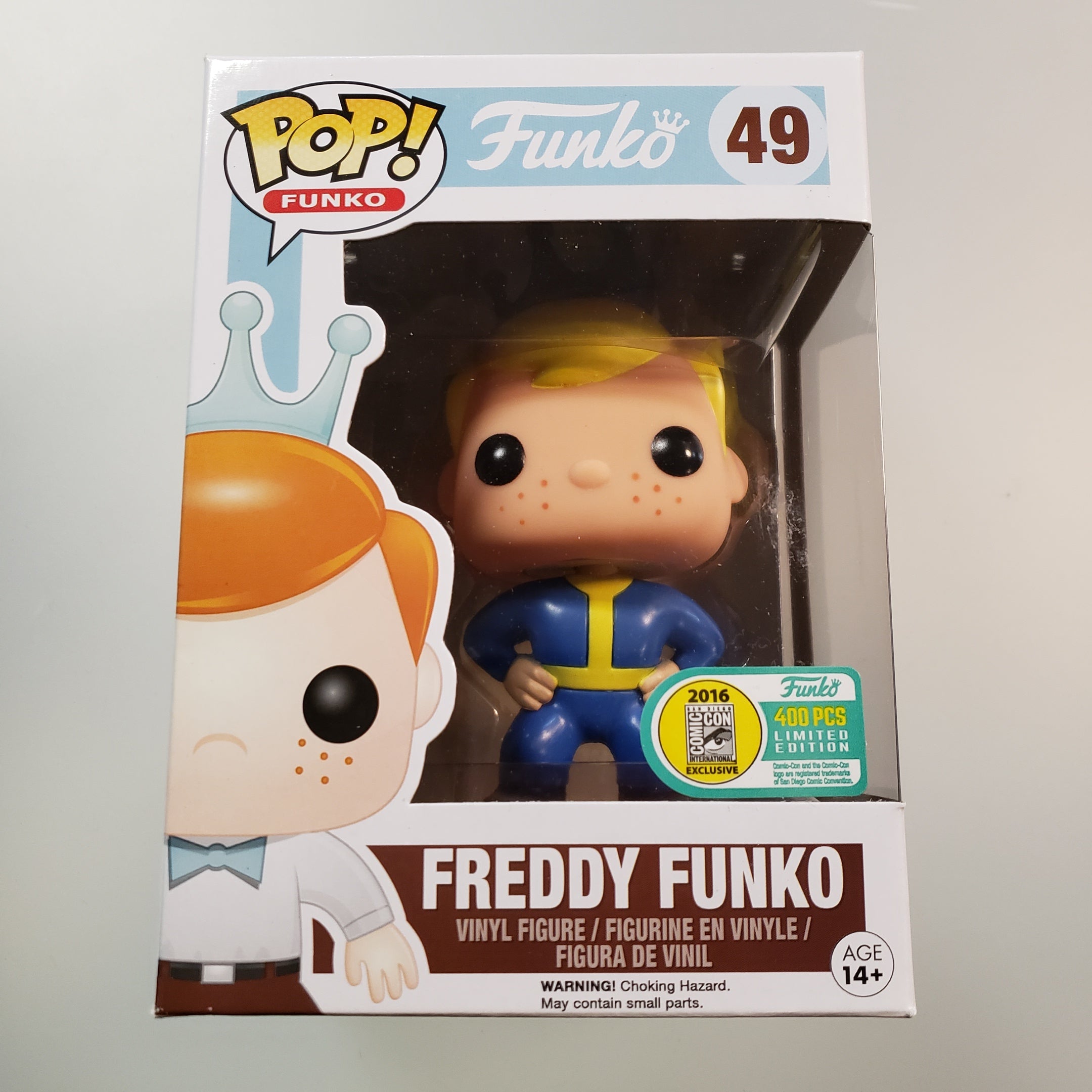Freddy Funko as Vault Boy SDCC 2016
