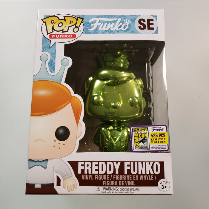 Freddy Funko Pop! Vinyl Figure Green Chrome (LE425) [SE] - Fugitive Toys