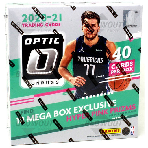2020-21 Panini Donruss Optic Basketball Megabox (Hyper Pink Prizms) - Fugitive Toys