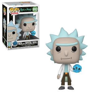 Rick and Morty Pop! Vinyl Figure Rick with Crystal Skull [692] - Fugitive Toys